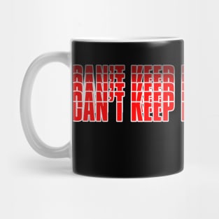 Can't Keep Running Away Far Side Mug